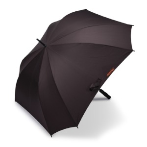 TOSSTEC Regenschirm aufgespannt von der Seite