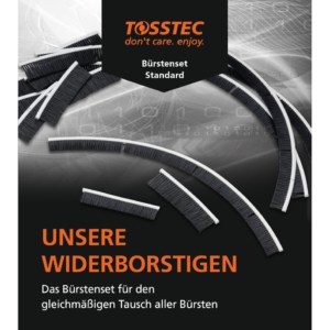 Titelblatt für das TOSSTEC Bürsten-Set Standard