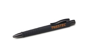 TOSSTEC Kugelschreiber schwarz/orange einzeln