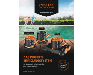 TOSSTEC Flyer Gesamtprospekt, Produktübersicht Cover